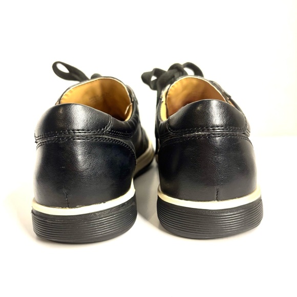 Cole Haan Black Leather Air Quincy Casual Shoe Lace Up Sport Sneakers Mens 7.5 - Picture 5 of 11